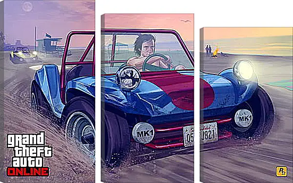Модульная картина - Grand Theft Auto V Модульная картина - Grand Theft Auto V