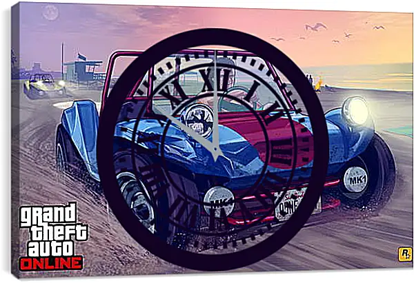 Часы картина - Grand Theft Auto V Часы картина - Grand Theft Auto V