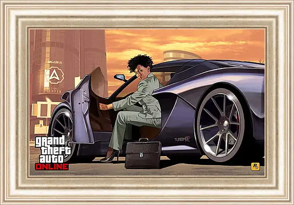 Картина в раме - Grand Theft Auto V Картина в раме - Grand Theft Auto V