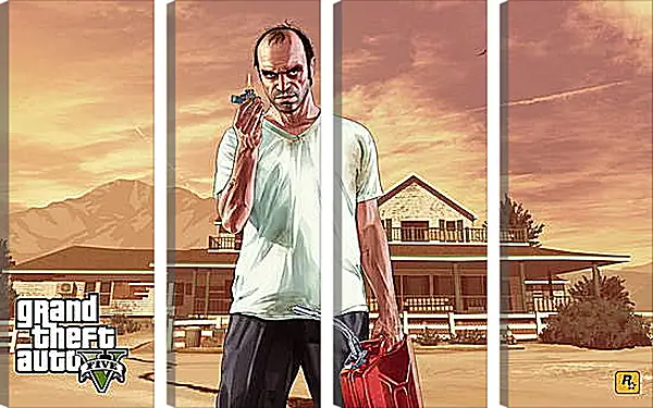 Модульная картина - Grand Theft Auto V Модульная картина - Grand Theft Auto V