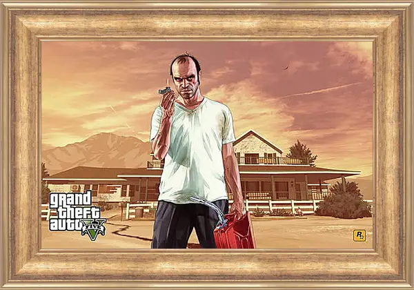 Картина в раме - Grand Theft Auto V Картина в раме - Grand Theft Auto V