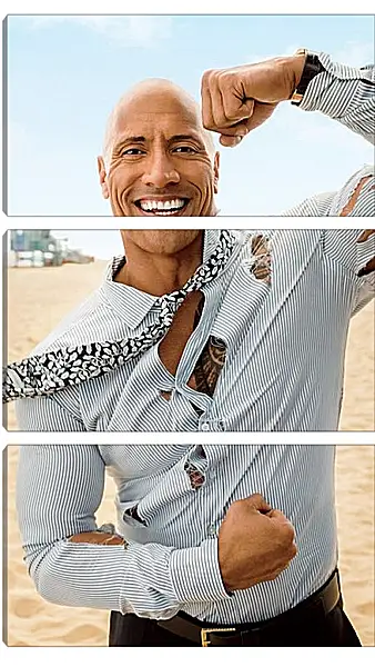 Модульная картина - Dwayne Douglas Johnson. Дуэйн Джонсон (Скала) Модульная картина - Dwayne Douglas Johnson. Дуэйн Джонсон (Скала)