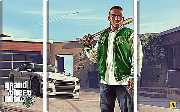 Модульная картина - Grand Theft Auto V Модульная картина - Grand Theft Auto V