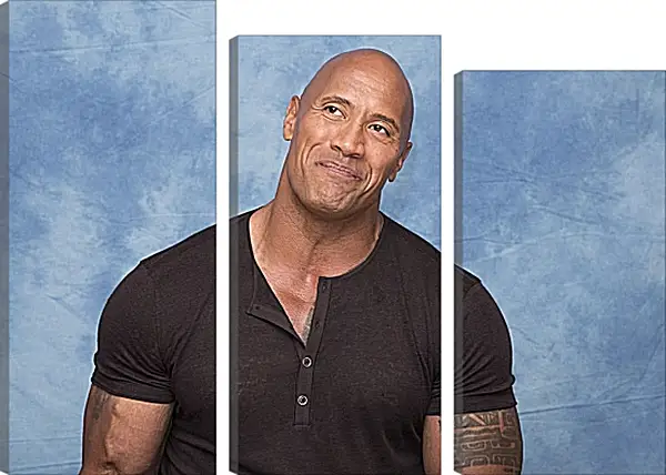 Модульная картина - Dwayne Douglas Johnson. Дуэйн Джонсон (Скала) Модульная картина - Dwayne Douglas Johnson. Дуэйн Джонсон (Скала)