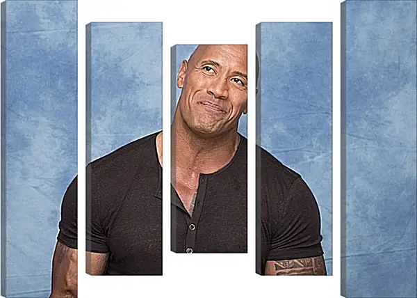 Модульная картина - Dwayne Douglas Johnson. Дуэйн Джонсон (Скала) Модульная картина - Dwayne Douglas Johnson. Дуэйн Джонсон (Скала)