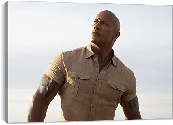 Постер на подрамнике - Dwayne Douglas Johnson. Дуэйн Джонсон (Скала) Постер на подрамнике - Dwayne Douglas Johnson. Дуэйн Джонсон (Скала)
