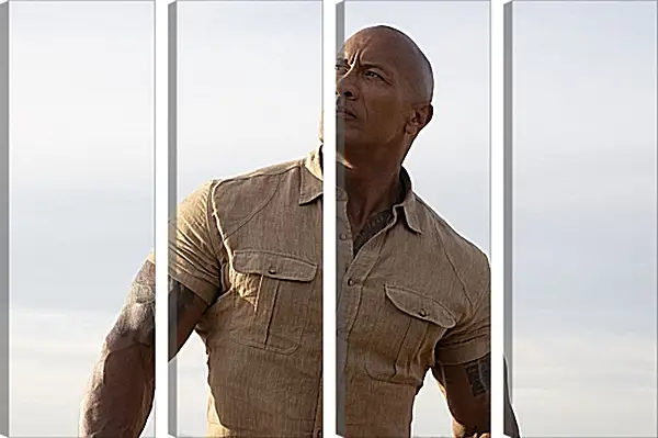 Модульная картина - Dwayne Douglas Johnson. Дуэйн Джонсон (Скала) Модульная картина - Dwayne Douglas Johnson. Дуэйн Джонсон (Скала)