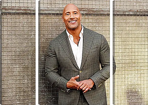 Модульная картина - Dwayne Douglas Johnson. Дуэйн Джонсон (Скала) Модульная картина - Dwayne Douglas Johnson. Дуэйн Джонсон (Скала)