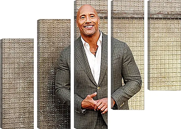 Модульная картина - Dwayne Douglas Johnson. Дуэйн Джонсон (Скала) Модульная картина - Dwayne Douglas Johnson. Дуэйн Джонсон (Скала)