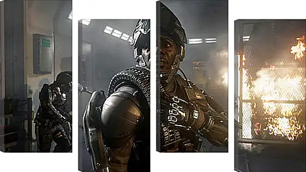 Модульная картина - Call Of Duty: Advanced Warfare Модульная картина - Call Of Duty: Advanced Warfare