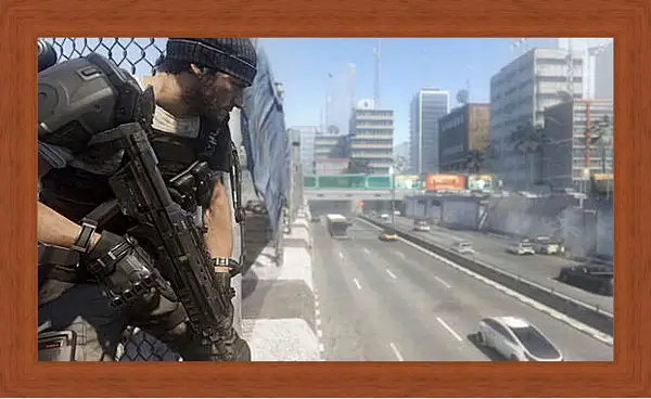 Картина в раме - Call Of Duty: Advanced Warfare Картина в раме - Call Of Duty: Advanced Warfare