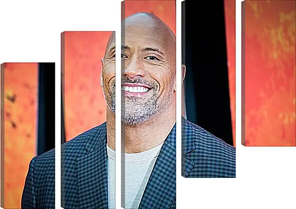 Модульная картина - Dwayne Douglas Johnson. Дуэйн Джонсон (Скала) Модульная картина - Dwayne Douglas Johnson. Дуэйн Джонсон (Скала)