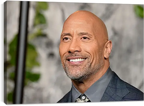 Постер на подрамнике - Dwayne Douglas Johnson. Дуэйн Джонсон (Скала) Постер на подрамнике - Dwayne Douglas Johnson. Дуэйн Джонсон (Скала)