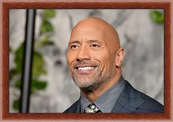 Картина в раме - Dwayne Douglas Johnson. Дуэйн Джонсон (Скала) Картина в раме - Dwayne Douglas Johnson. Дуэйн Джонсон (Скала)
