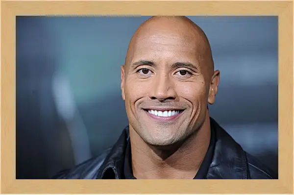 Картина в раме - Dwayne Douglas Johnson. Дуэйн Джонсон (Скала) Картина в раме - Dwayne Douglas Johnson. Дуэйн Джонсон (Скала)