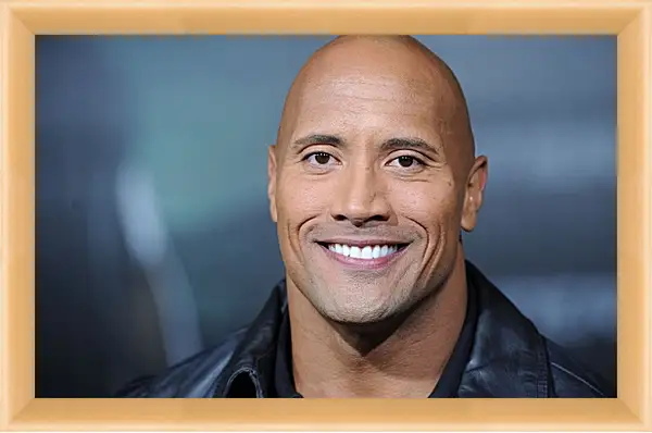 Картина в раме - Dwayne Douglas Johnson. Дуэйн Джонсон (Скала) Картина в раме - Dwayne Douglas Johnson. Дуэйн Джонсон (Скала)