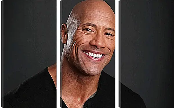 Модульная картина - Dwayne Douglas Johnson. Дуэйн Джонсон (Скала) Модульная картина - Dwayne Douglas Johnson. Дуэйн Джонсон (Скала)
