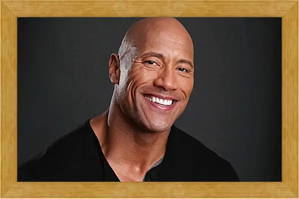 Картина в раме - Dwayne Douglas Johnson. Дуэйн Джонсон (Скала) Картина в раме - Dwayne Douglas Johnson. Дуэйн Джонсон (Скала)