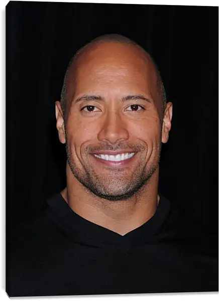 Постер на подрамнике - Dwayne Douglas Johnson. Дуэйн Джонсон (Скала) Постер на подрамнике - Dwayne Douglas Johnson. Дуэйн Джонсон (Скала)