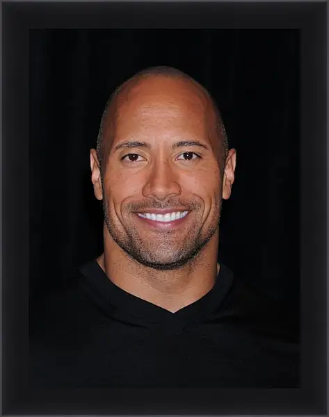 Картина в раме - Dwayne Douglas Johnson. Дуэйн Джонсон (Скала) Картина в раме - Dwayne Douglas Johnson. Дуэйн Джонсон (Скала)