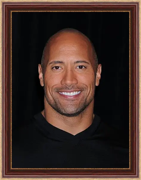 Картина в раме - Dwayne Douglas Johnson. Дуэйн Джонсон (Скала) Картина в раме - Dwayne Douglas Johnson. Дуэйн Джонсон (Скала)