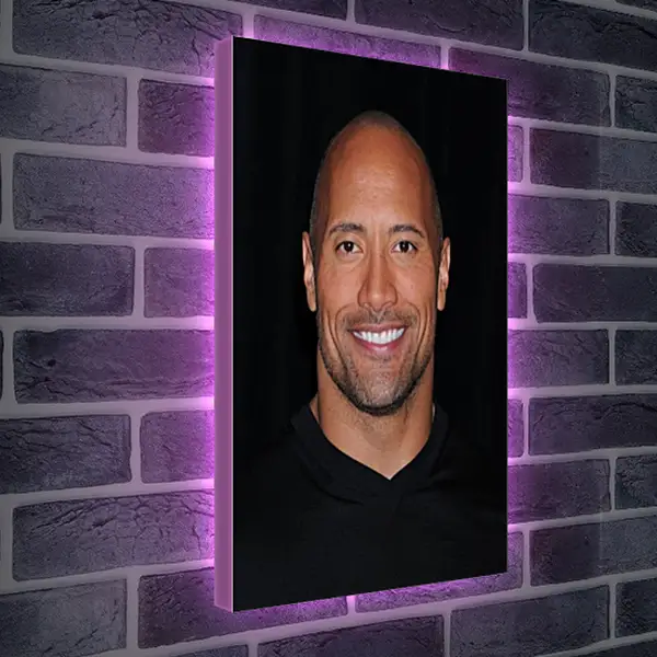 Лайтбокс световая панель - Dwayne Douglas Johnson. Дуэйн Джонсон (Скала) Лайтбокс световая панель - Dwayne Douglas Johnson. Дуэйн Джонсон (Скала)