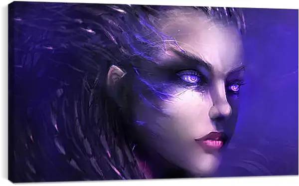 Постер на подрамнике - StarCraft II: Heart Of The Swarm Постер на подрамнике - StarCraft II: Heart Of The Swarm