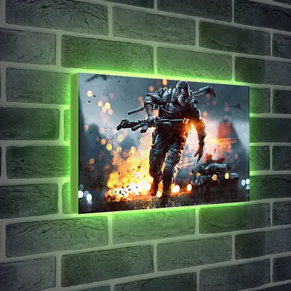 Лайтбокс световая панель - Battlefield 4 Лайтбокс световая панель - Battlefield 4