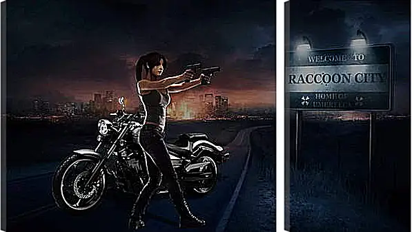 Модульная картина - Resident Evil: Operation Raccoon City Модульная картина - Resident Evil: Operation Raccoon City