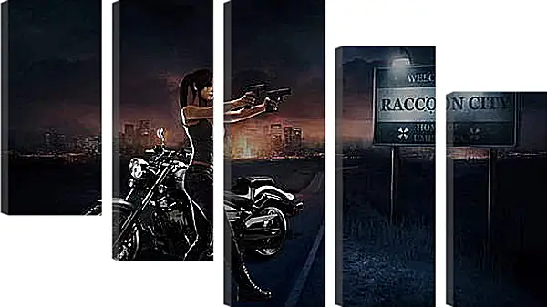 Модульная картина - Resident Evil: Operation Raccoon City Модульная картина - Resident Evil: Operation Raccoon City