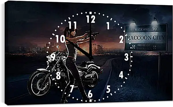 Часы картина - Resident Evil: Operation Raccoon City Часы картина - Resident Evil: Operation Raccoon City