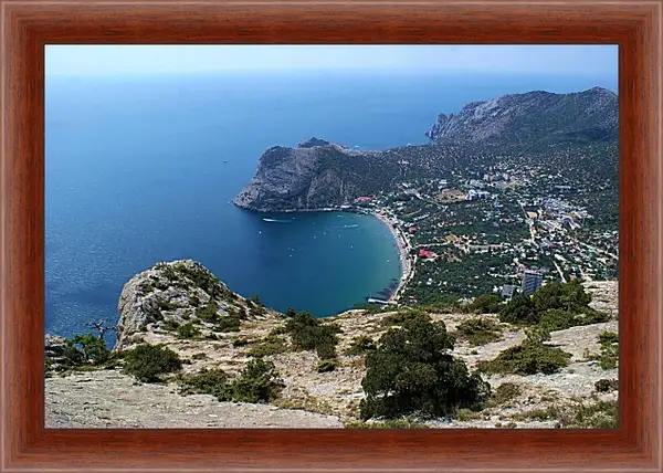 Картина в раме - Южный берег. Крым Картина в раме - Южный берег. Крым