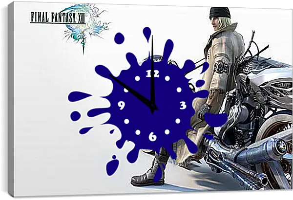 Часы картина - Final Fantasy XIII Часы картина - Final Fantasy XIII