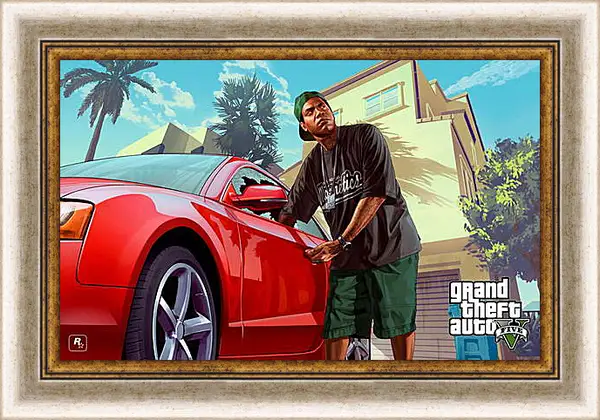 Картина в раме - Grand Theft Auto V Картина в раме - Grand Theft Auto V