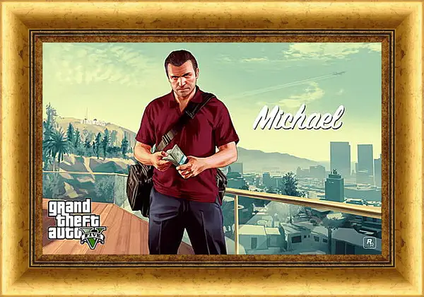 Картина в раме - Grand Theft Auto V Картина в раме - Grand Theft Auto V