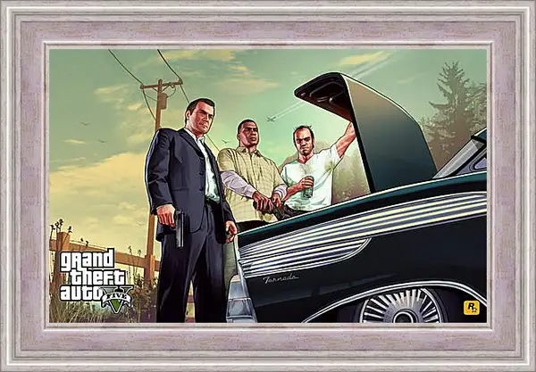 Картина в раме - Grand Theft Auto V Картина в раме - Grand Theft Auto V