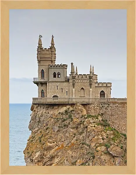 Картина в раме - Ласточкино гнездо. Крым Картина в раме - Ласточкино гнездо. Крым