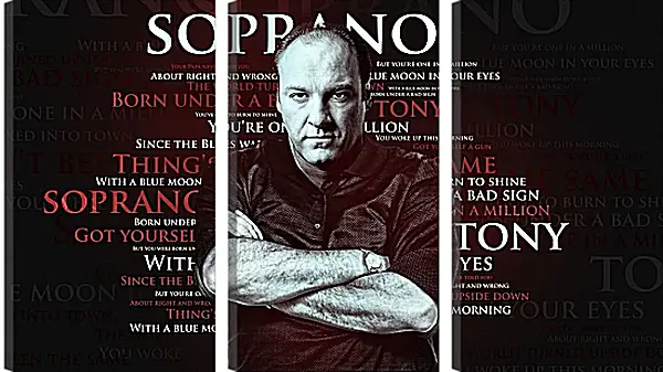 Модульная картина - Клан Сопрано. The Sopranos Модульная картина - Клан Сопрано. The Sopranos
