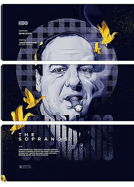 Модульная картина - Клан Сопрано. The Sopranos Модульная картина - Клан Сопрано. The Sopranos