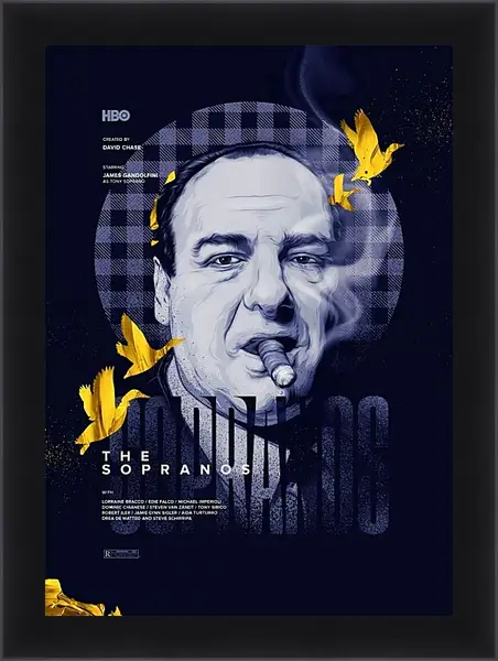 Картина в раме - Клан Сопрано. The Sopranos Картина в раме - Клан Сопрано. The Sopranos