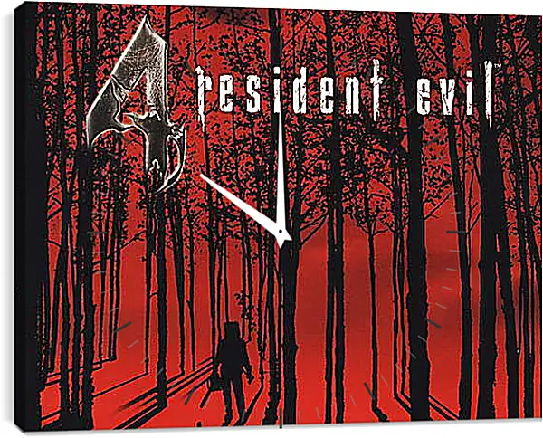 Часы картина - Resident Evil 4 Часы картина - Resident Evil 4