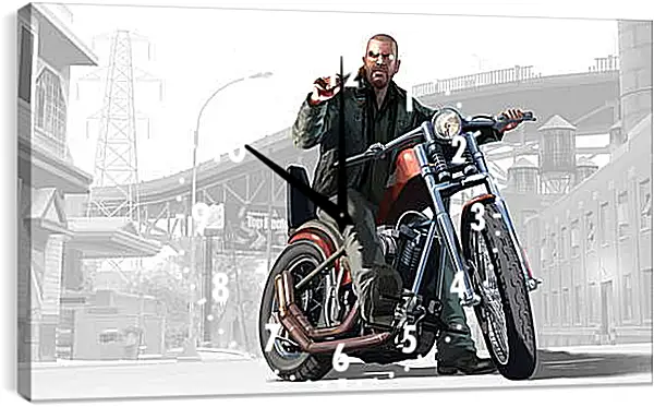 Часы картина - Grand Theft Auto IV: The Lost And Damned Часы картина - Grand Theft Auto IV: The Lost And Damned