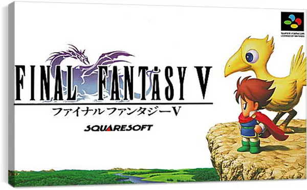 Постер на подрамнике - Final Fantasy V Постер на подрамнике - Final Fantasy V