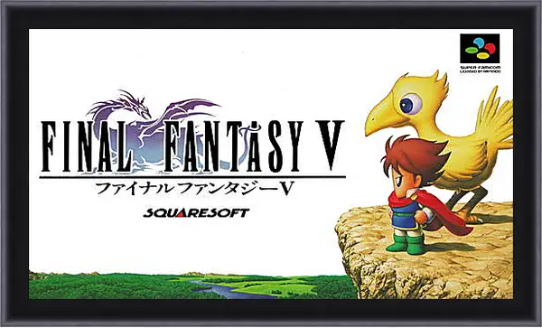 Картина в раме - Final Fantasy V Картина в раме - Final Fantasy V
