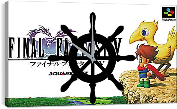 Часы картина - Final Fantasy V Часы картина - Final Fantasy V
