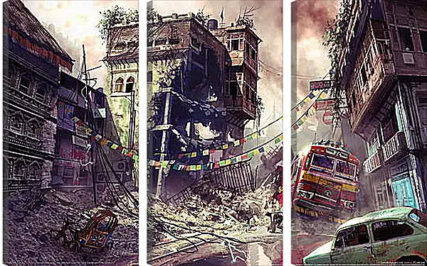 Модульная картина - Uncharted 2: Among Thieves Модульная картина - Uncharted 2: Among Thieves