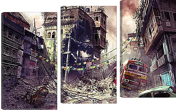 Модульная картина - Uncharted 2: Among Thieves Модульная картина - Uncharted 2: Among Thieves