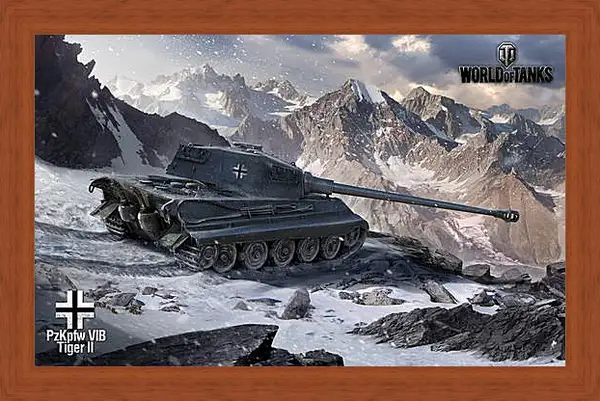 Картина в раме - World Of Tanks Картина в раме - World Of Tanks