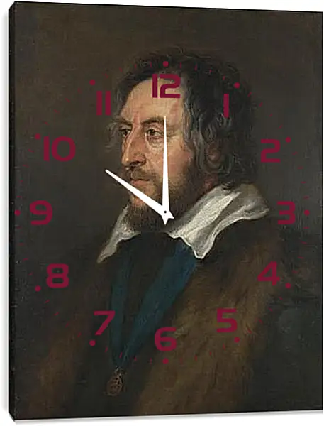 Часы картина - Portrait of Thomas Howard, 2nd Earl of Arundel. Питер Пауль Рубенс Часы картина - Portrait of Thomas Howard, 2nd Earl of Arundel. Питер Пауль Рубенс