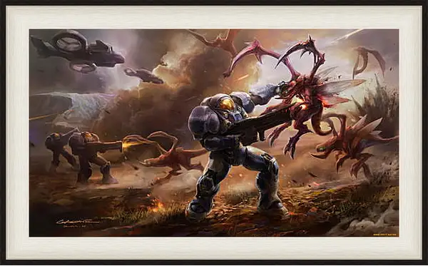 Картина в раме - Starcraft Картина в раме - Starcraft